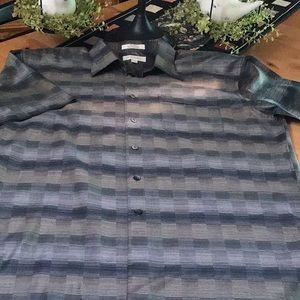 John W. Nordstrom Large Casual Short Sleeve Shirt
